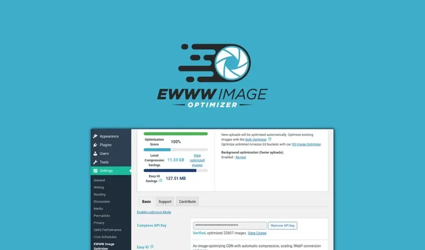 افزونه EWWW Image Optimizer